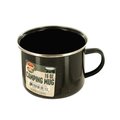 Kole Imports Bulk Buys OL584-24 Enamel Camping Mug - 24 Piece -Pack of 24 OL584-24